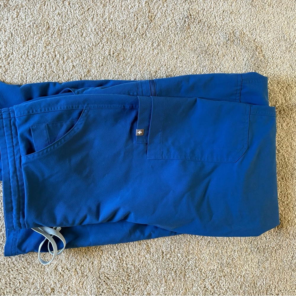 Figs Women's Blue Scrub Pants